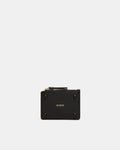 Brunswick Card Wallet - Black Light Gold