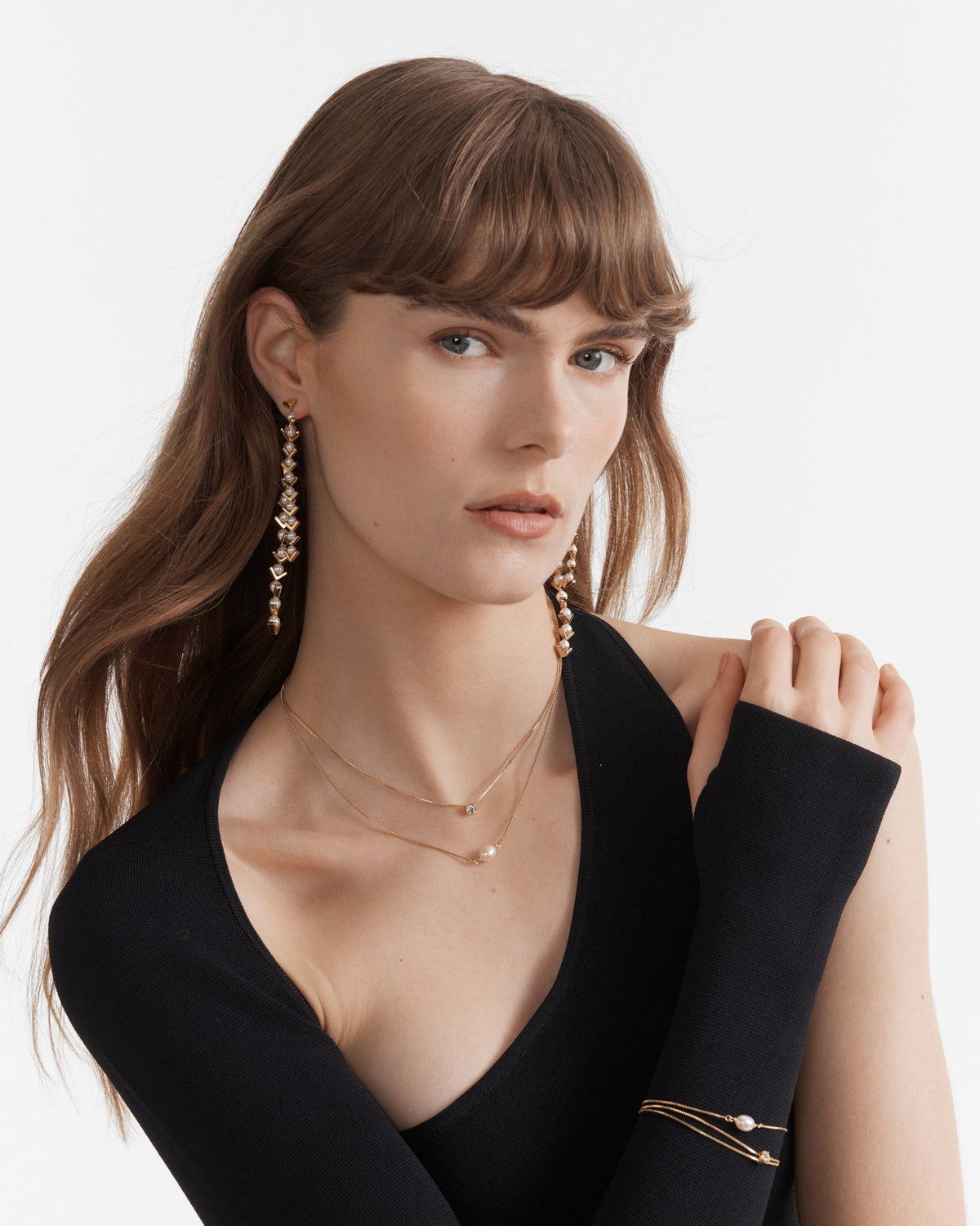 Instrumental Crystal Bracelet - Gold