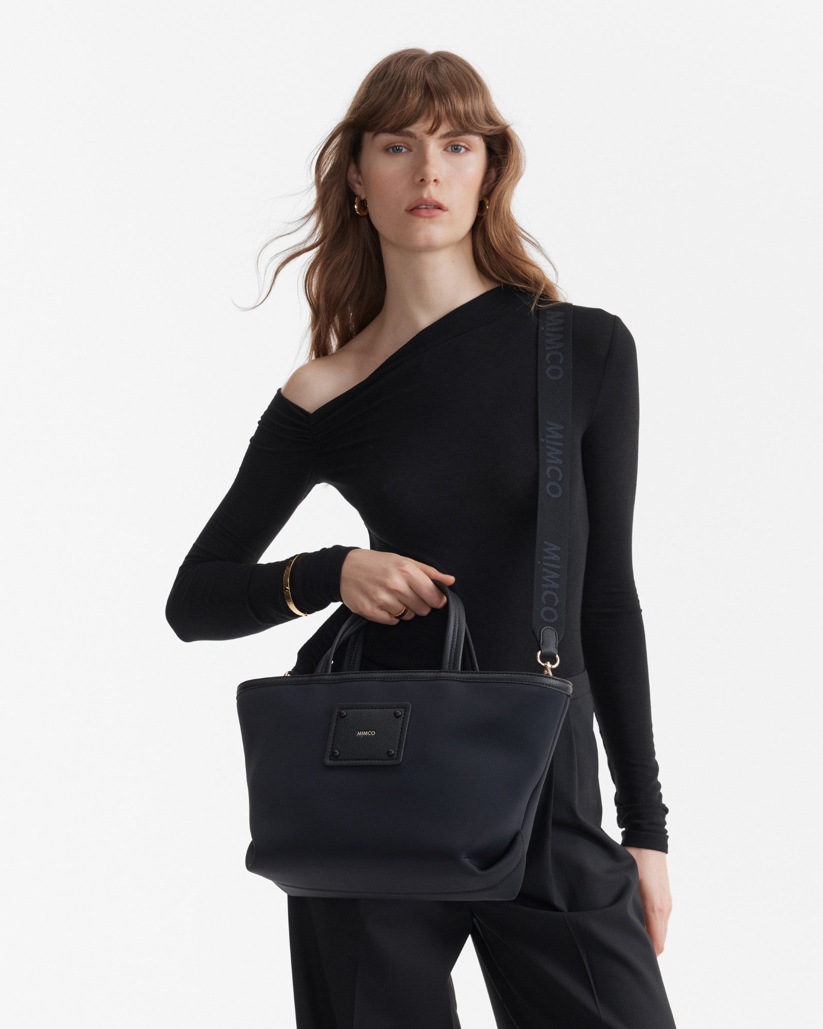 Brunswick Mini Tote Bag - Black Light Gold