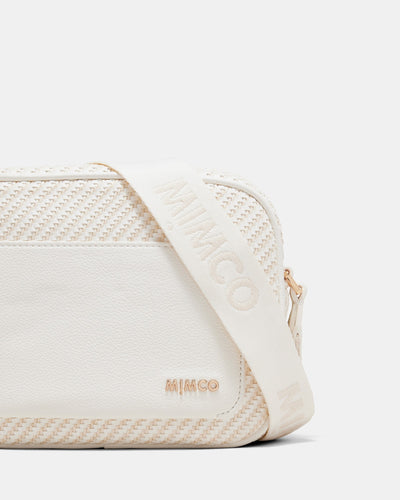 Northcote Camera Crossbody Bag - White