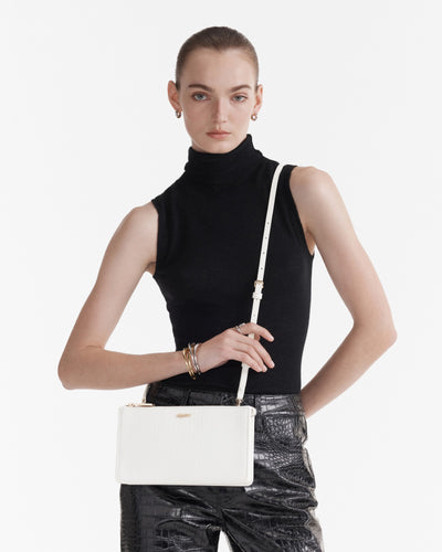 Allure Crossbody Bag - White
