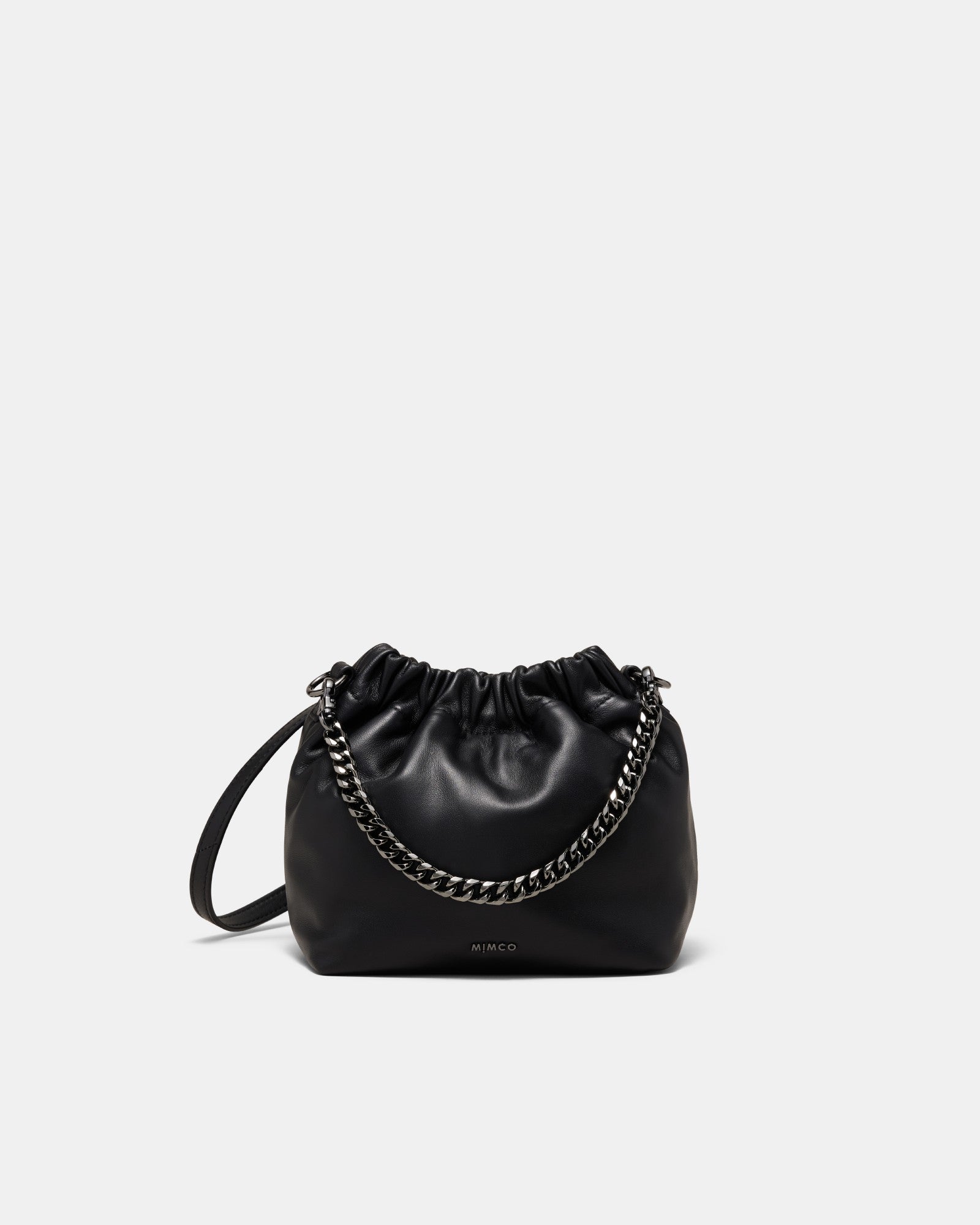 The Jones Mini Crossbody Bag - Black Gunmetal