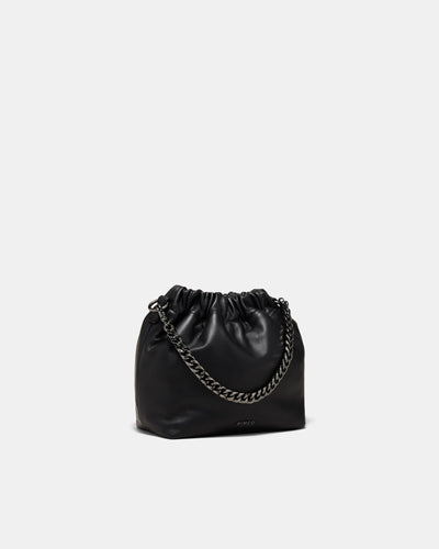 The Jones Mini Crossbody Bag - Black Gunmetal