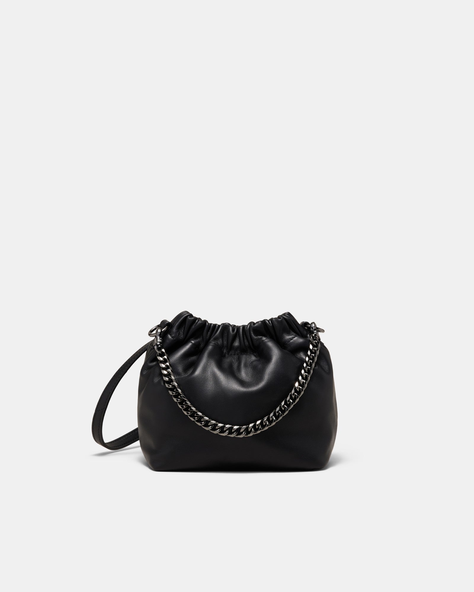 The Jones Mini Crossbody Bag - Black Gunmetal