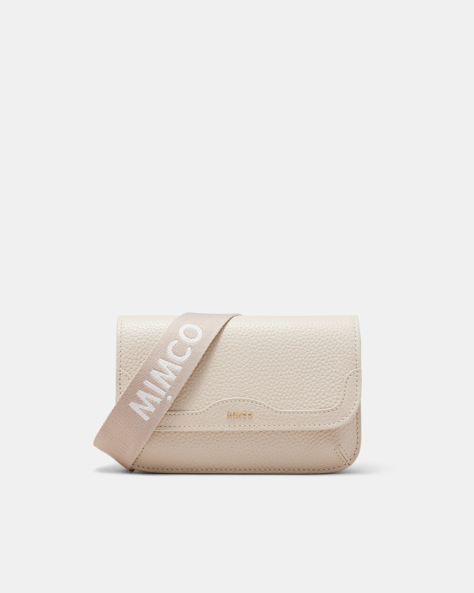 Jett Flapover Crossbody Bag - Linen