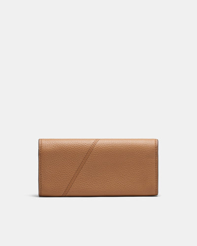 Drift Large Zip Wallet - Caramel