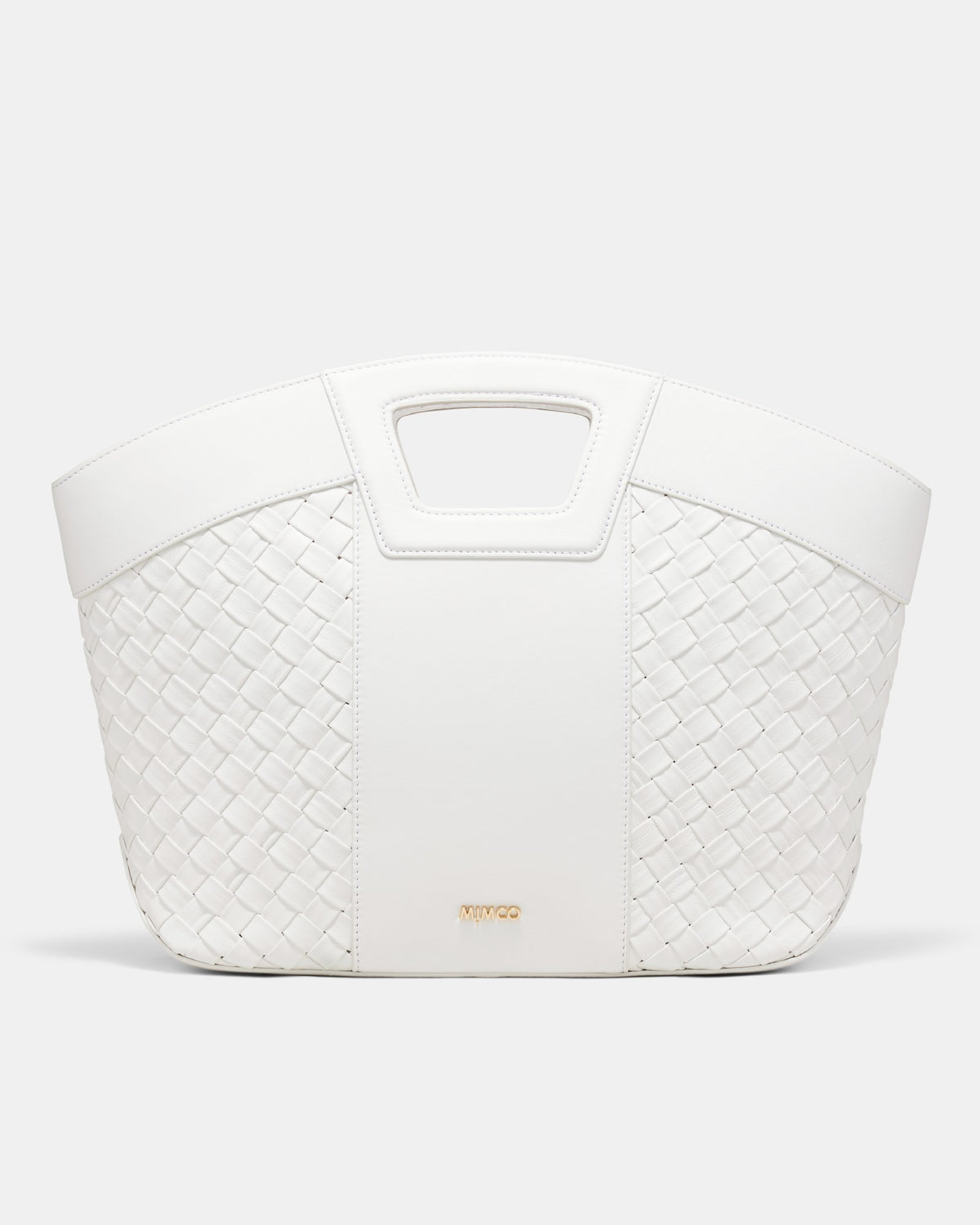 Palm Springs Basket Bag - White