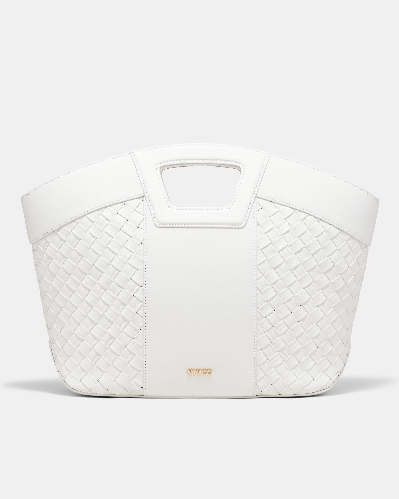 Palm Springs Basket Bag - White