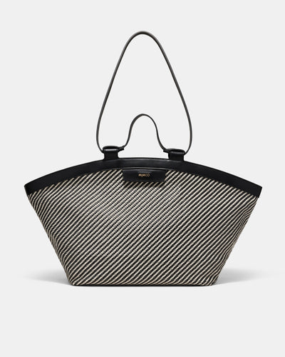 Sundowner Large Tote Bag - Black Light Gold