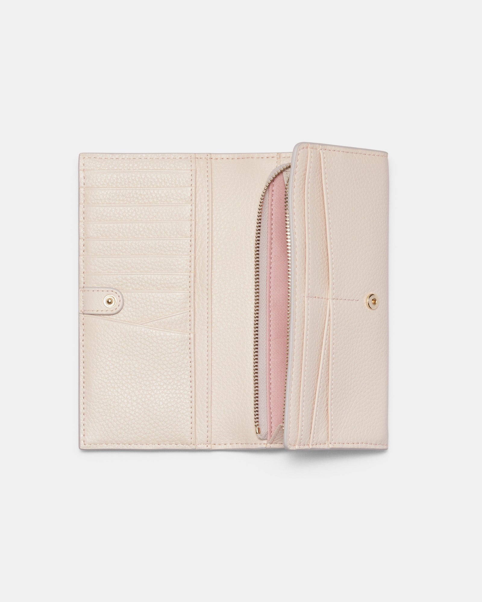 Drift Large Zip Wallet - Linen