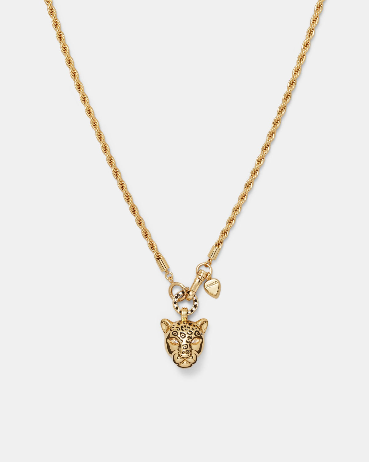 Rock & Roar Pendant Necklace - Gold