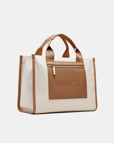 Patch Tote Bag - Caramel