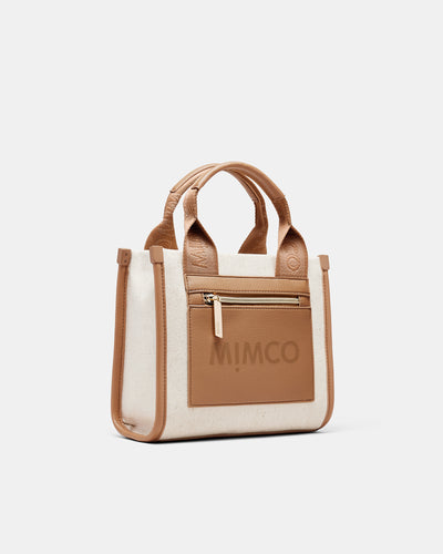 Patch Mini Tote Bag - Caramel