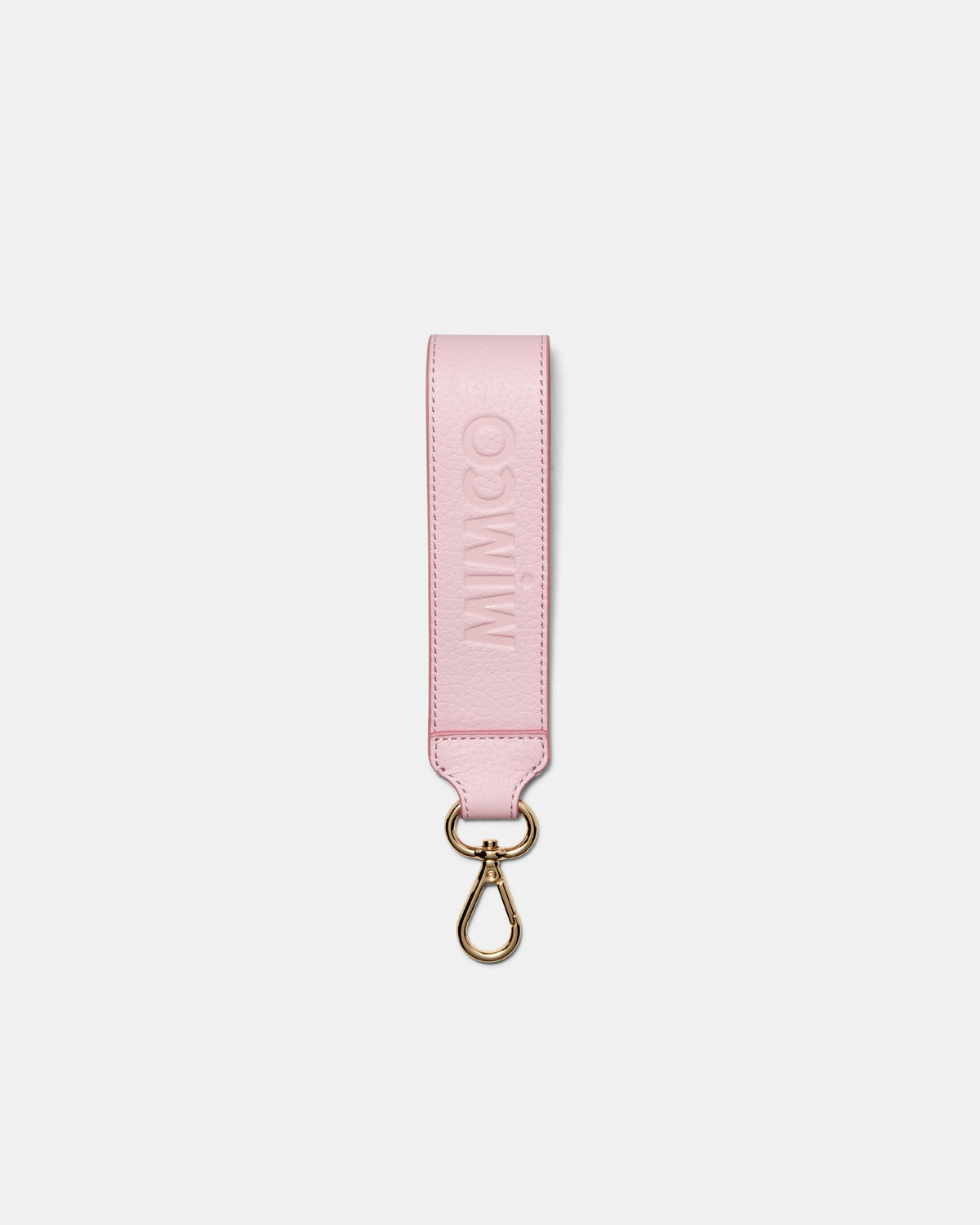 Patch Leather Keyring - Pink Sorbet