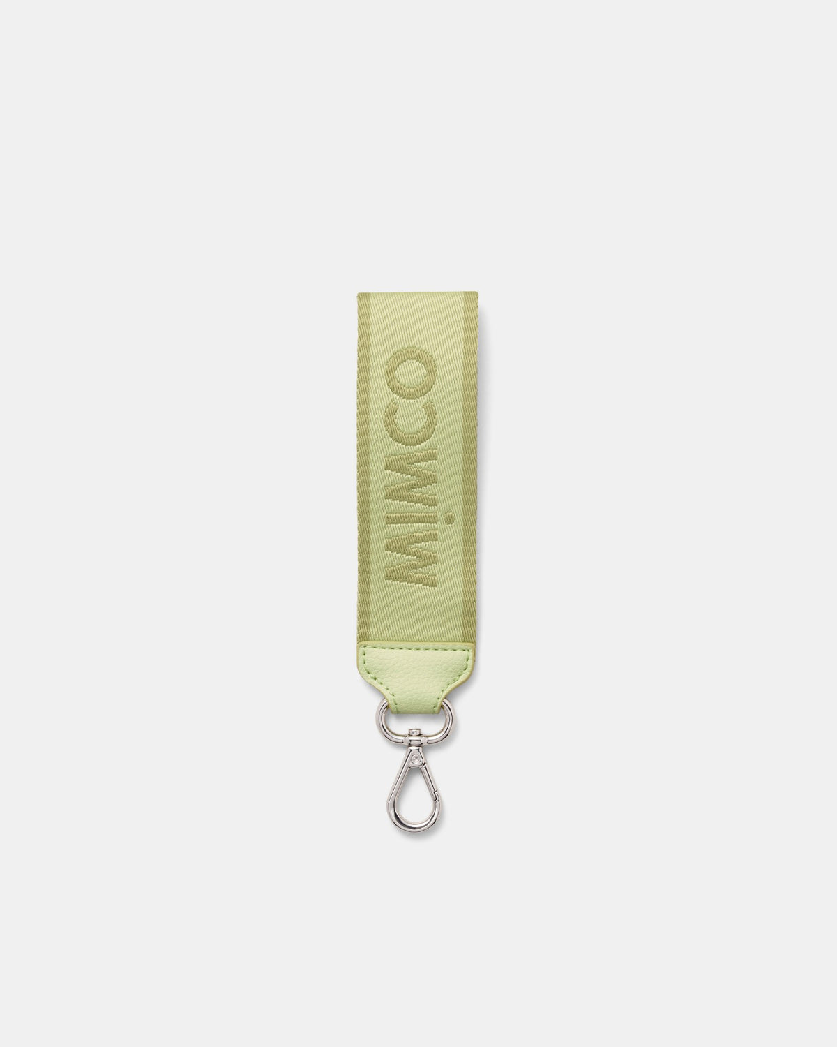 Stripe Webbing Wrist Strap - Pistachio