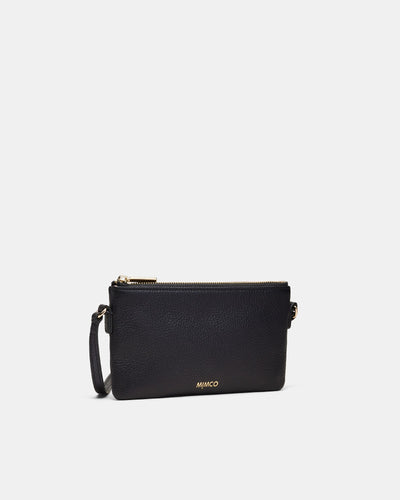 Rhiannon Pouch Crossbody Bag - Black