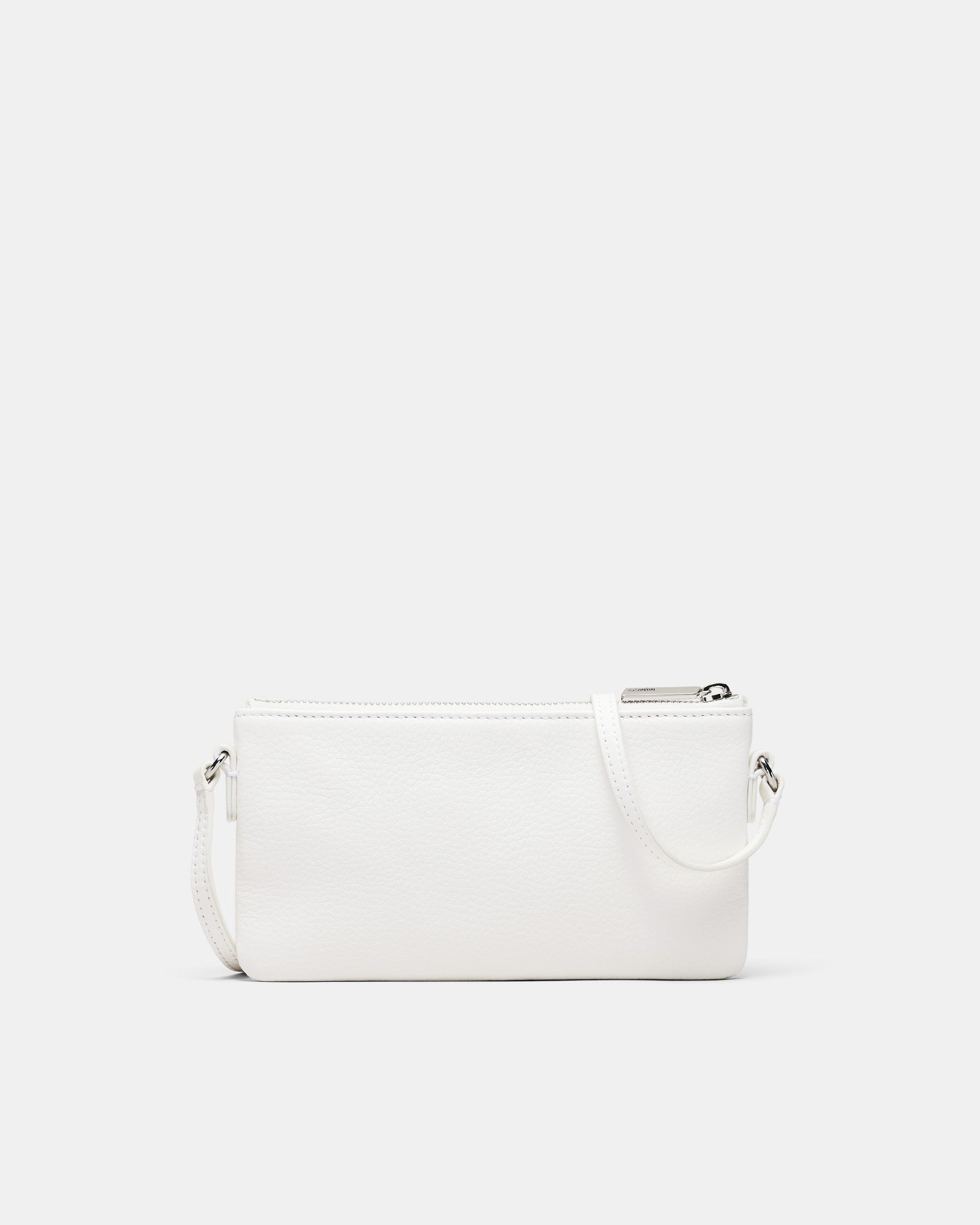 Rhiannon Pouch Crossbody Bag - White