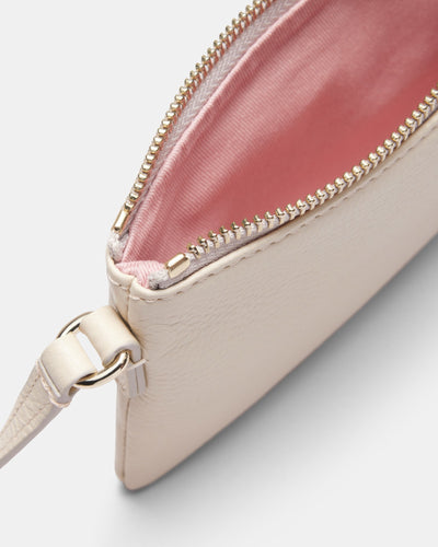 Rhiannon Pouch Crossbody Bag - Linen