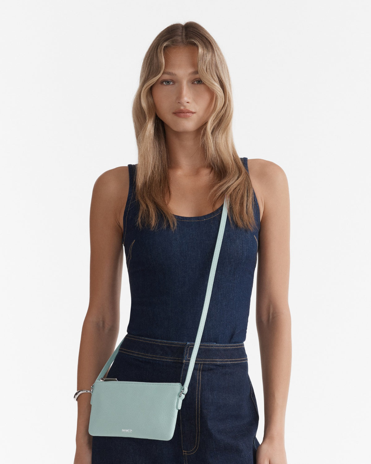 Rhiannon Pouch Crossbody Bag - Poolside