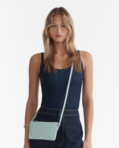 Rhiannon Pouch Crossbody Bag - Poolside