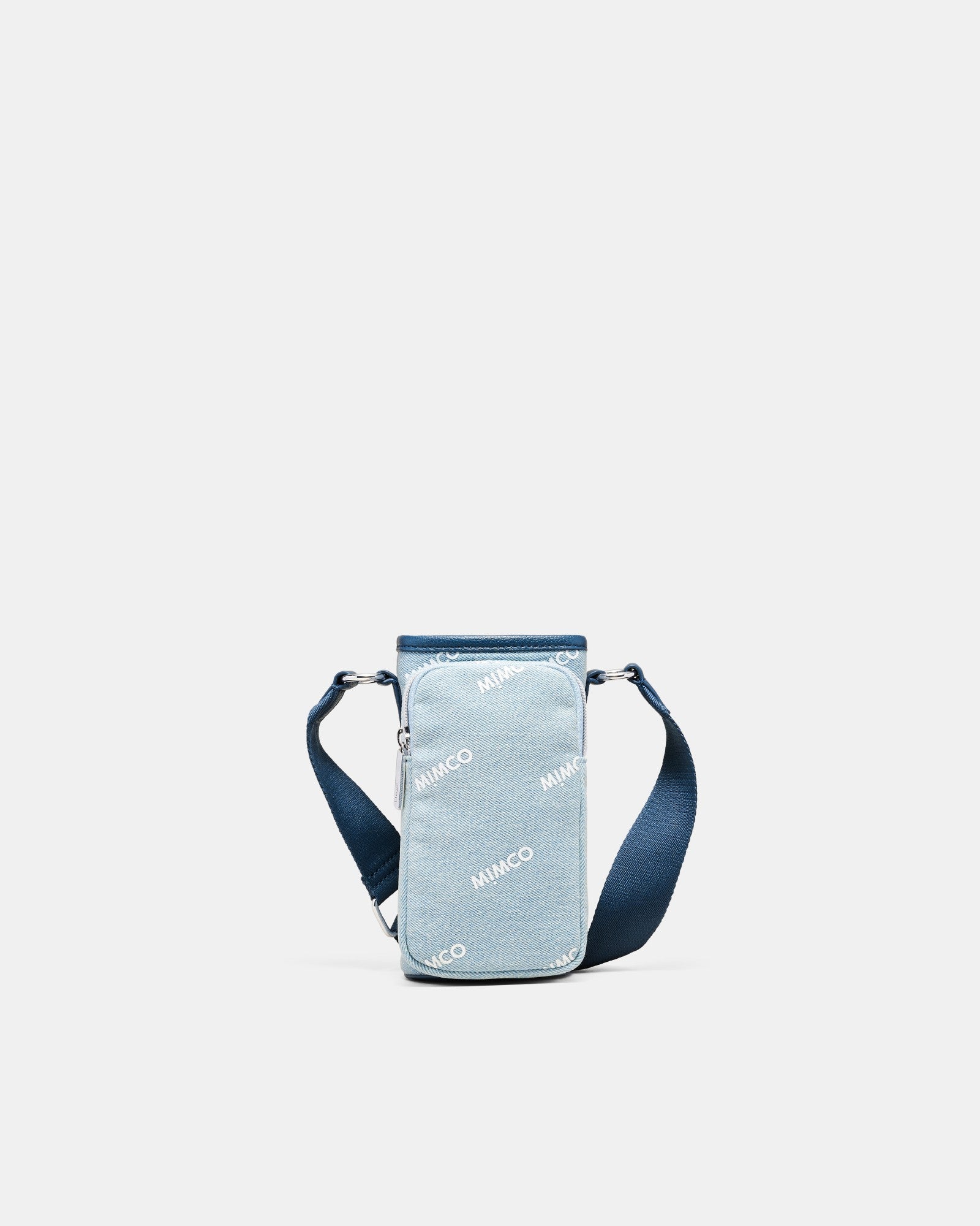 Poolparty Drink Bottle Crossbody Bag - Denim