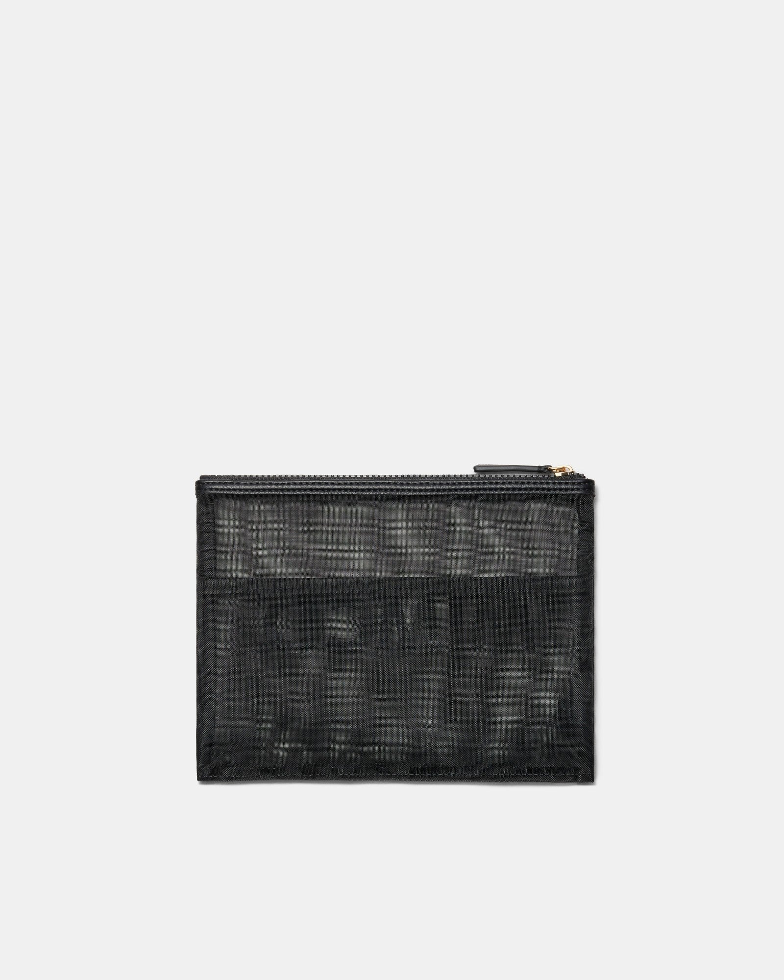 Atomic Mesh Pouch - Black Light Gold