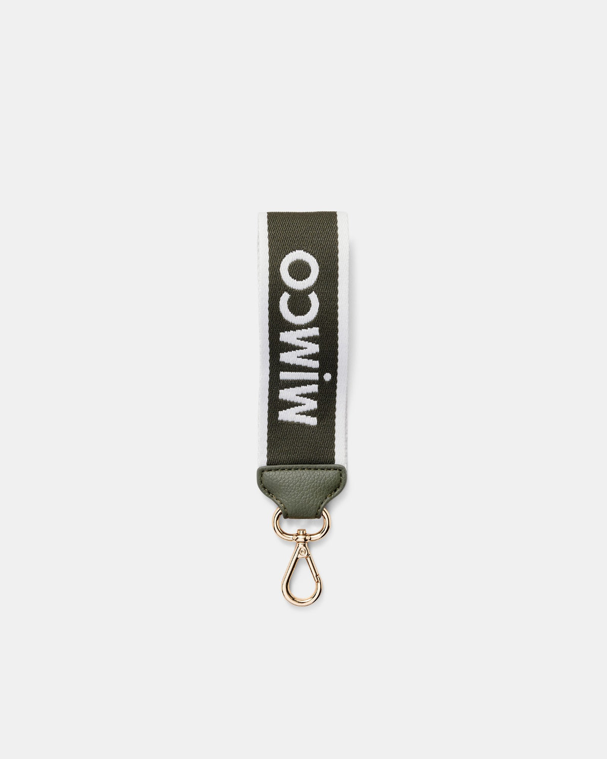 Stripe Webbing Wrist Strap - Sage