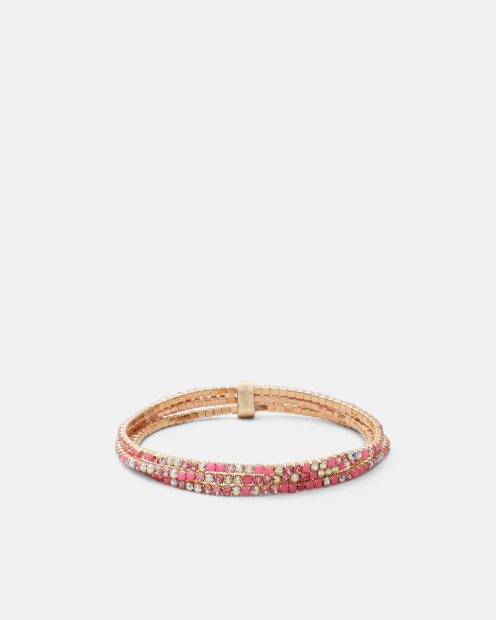 Mini Shimmy Bracelet - Electric Pink