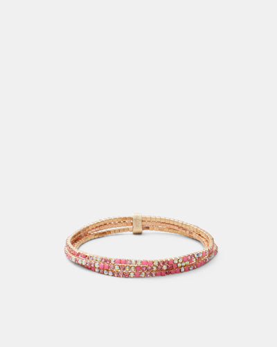 Mini Shimmy Bracelet - Electric Pink