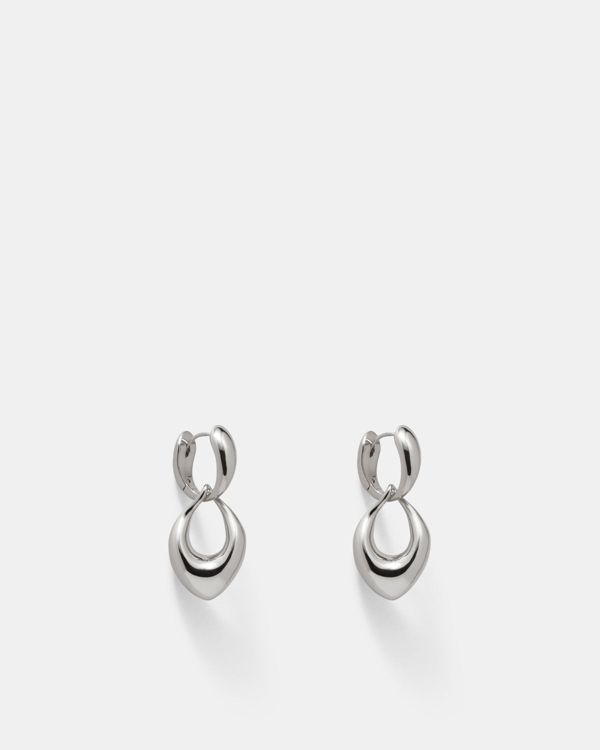 Anthem Drop Earrings - Silver