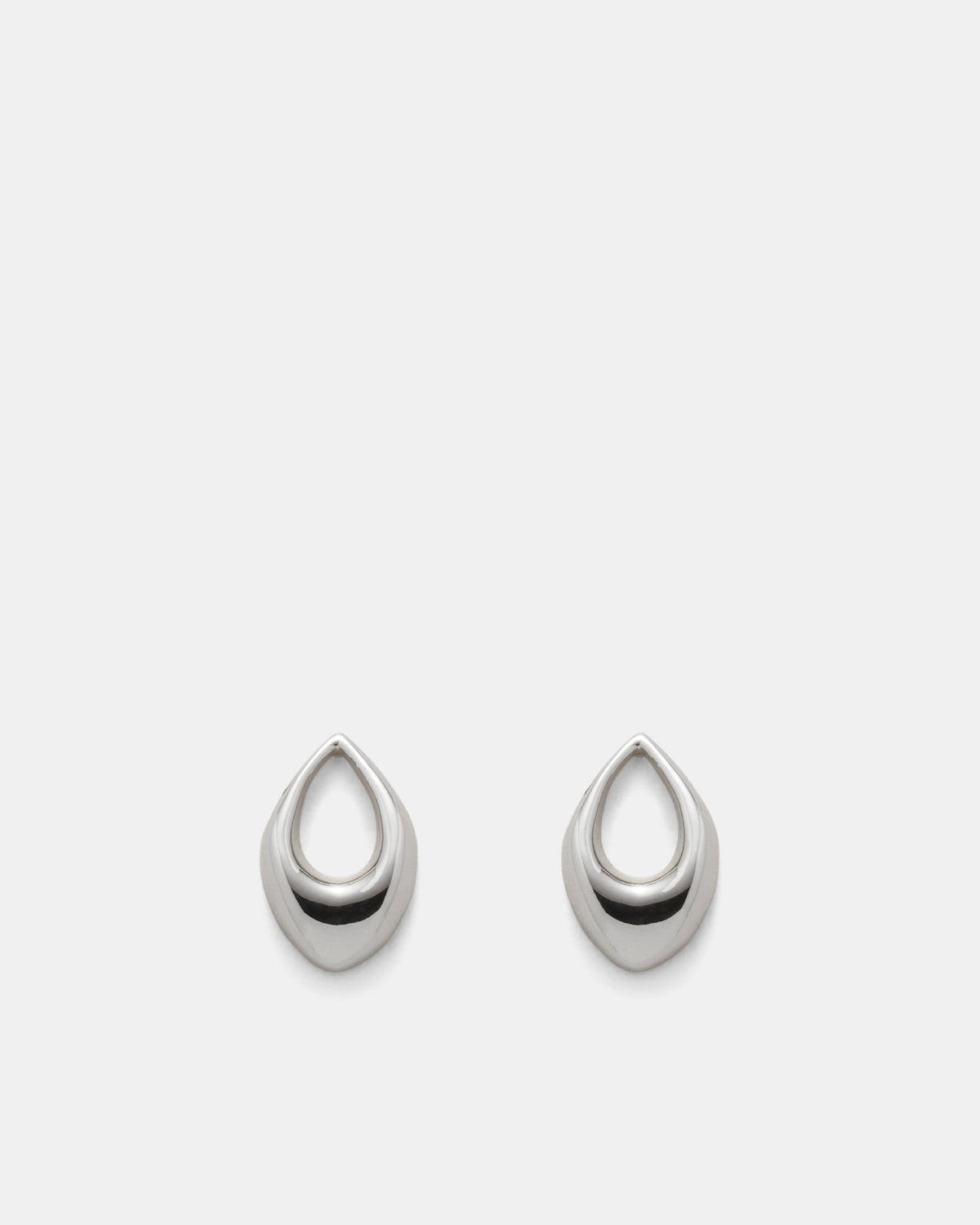 Anthem Stud Earrings - Silver