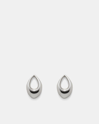 Anthem Stud Earrings - Silver