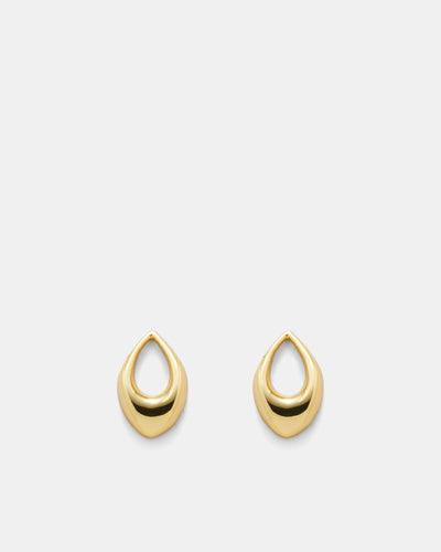 Anthem Stud Earrings - Gold