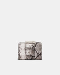 Buckle Up Wallet - Ivory Snake