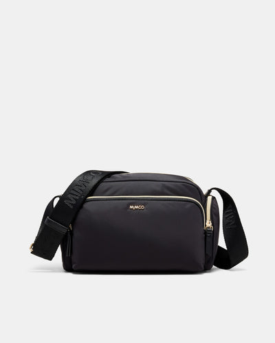 The Stage Crossbody Bag - Black Light Gold