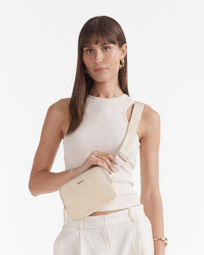 The Stage Sling Crossbody Bag - Vanilla