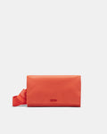 Puffy Nylon Crossbody Bag - Mandarin