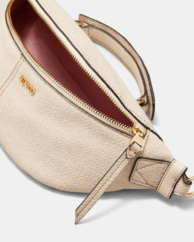Lens Sling Crossbody Bag - Linen