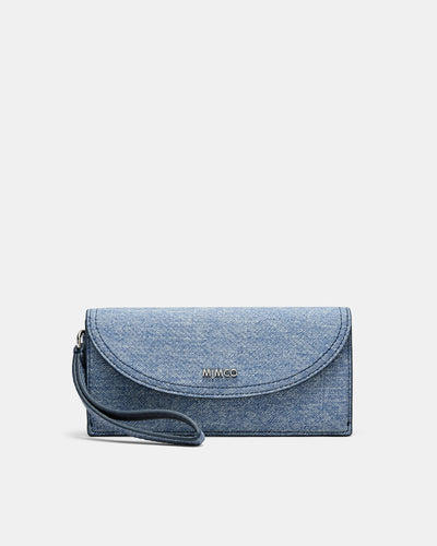 Lens Envelope Wallet - Denim