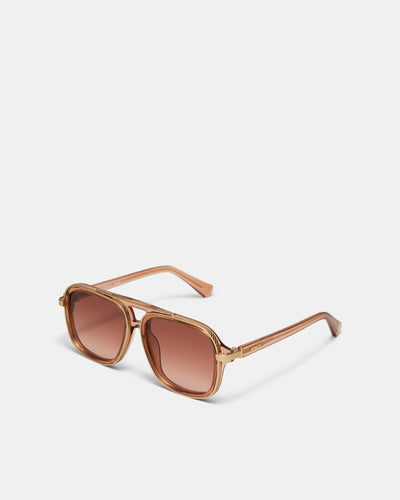 Sound Check Sunglasses - Light Brown