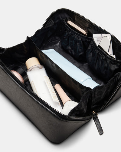 Atomic Medium Cosmetic Case - Black Light Gold