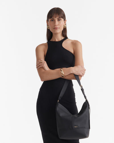 Lens Bucket Bag - Black Light Gold