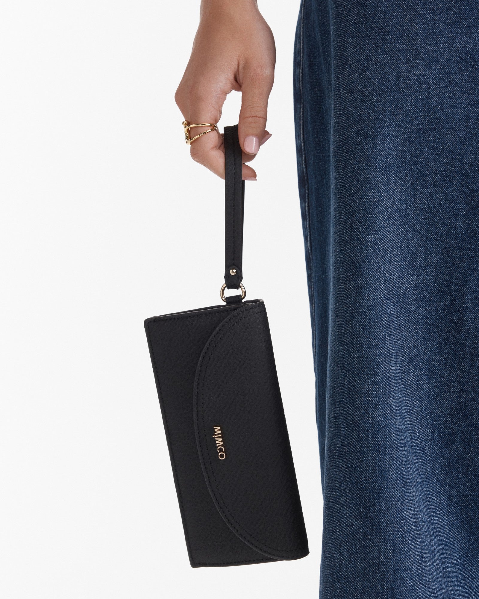 Lens Envelope Wallet - Black Light Gold