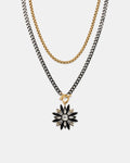 Rapture Statement Necklace - Black