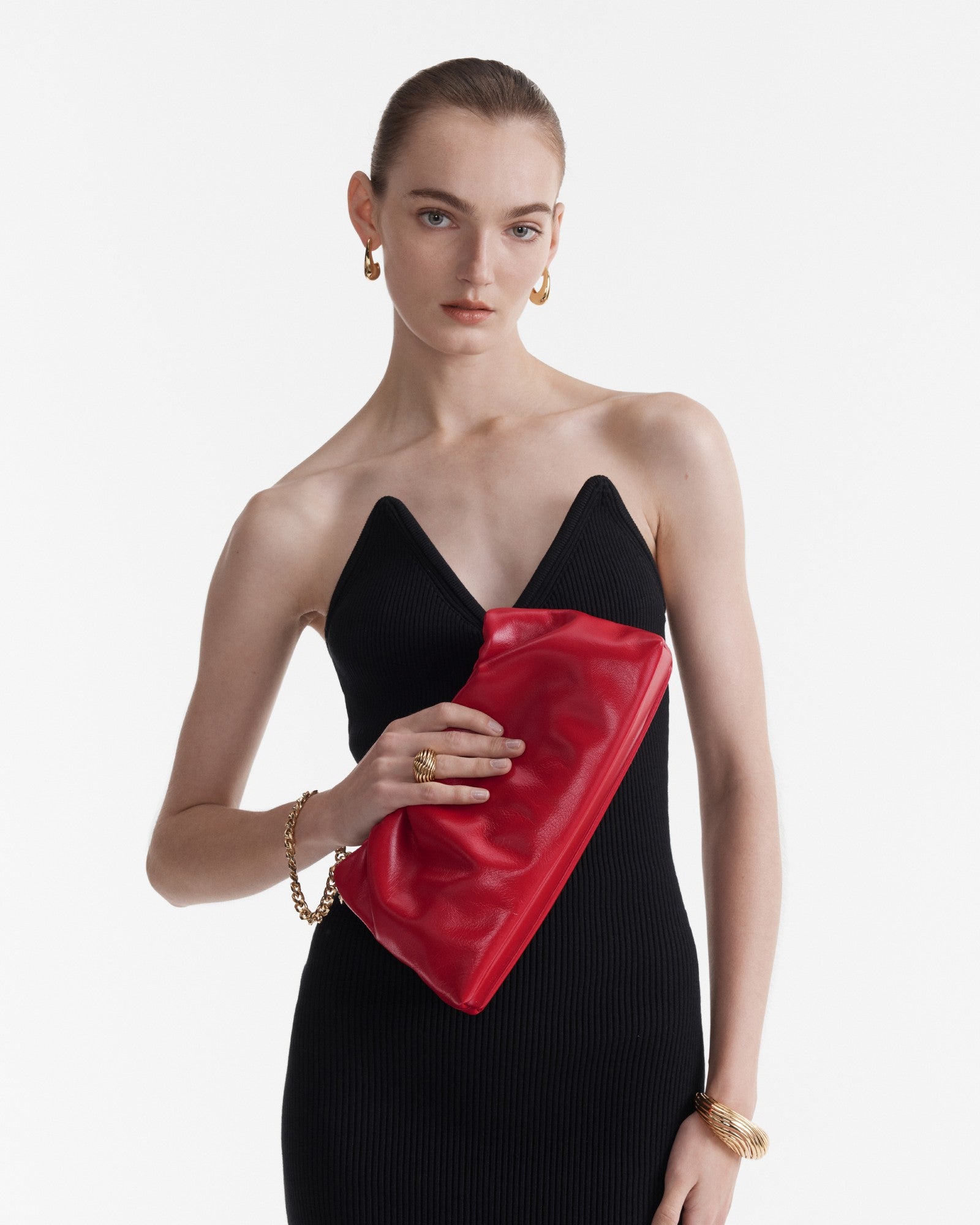 The Clutch Bag - Red