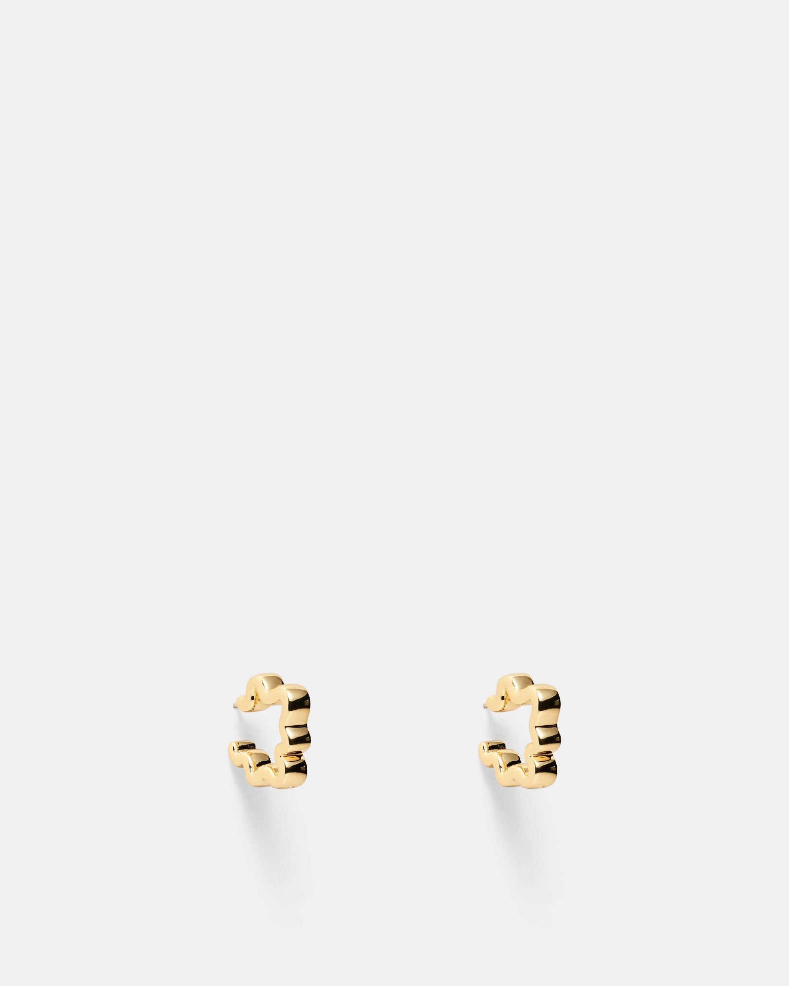 Tempo Hoop Earrings - Gold