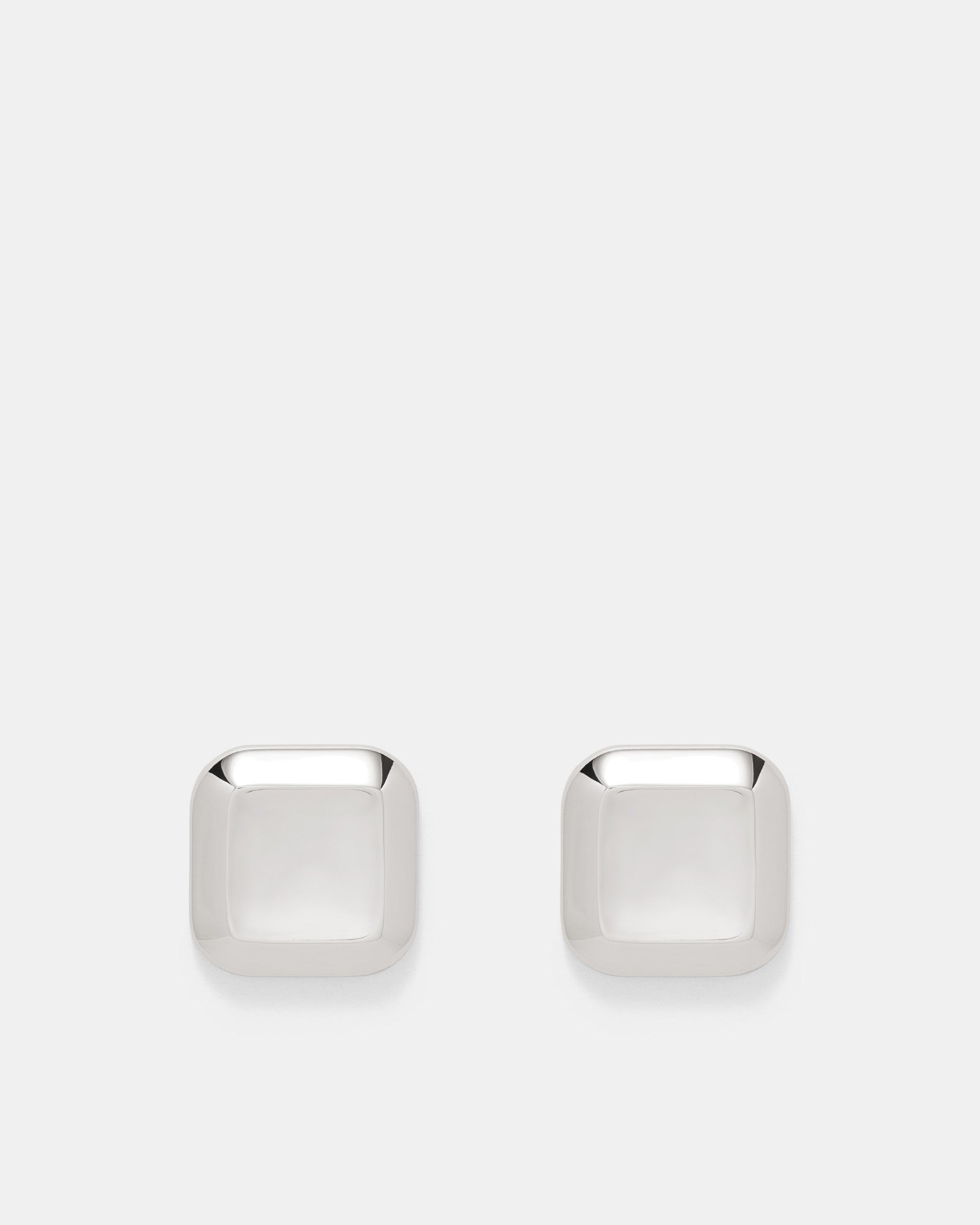 Dancefloor Stud Earrings - Silver