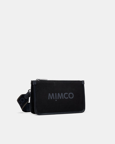 Patch Crossbody Bag - Black Gunmetal