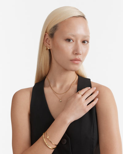 Lune Bangle - Gold