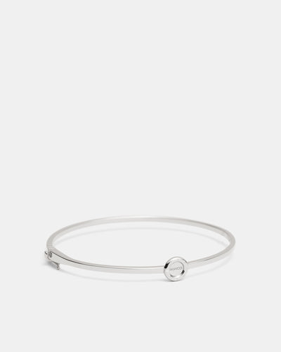 Lune Bangle - Silver